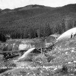WP01035A: French Creek hydraulic mine ca. 1936.